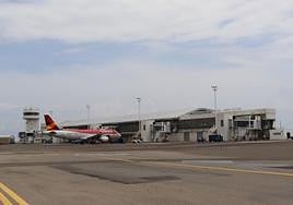 Vista general del aeropuerto de Santa Marta.