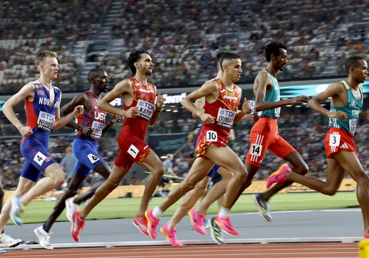 Histórica plata de Katir en 5.000 en una final de Mundial con presencia malagueña