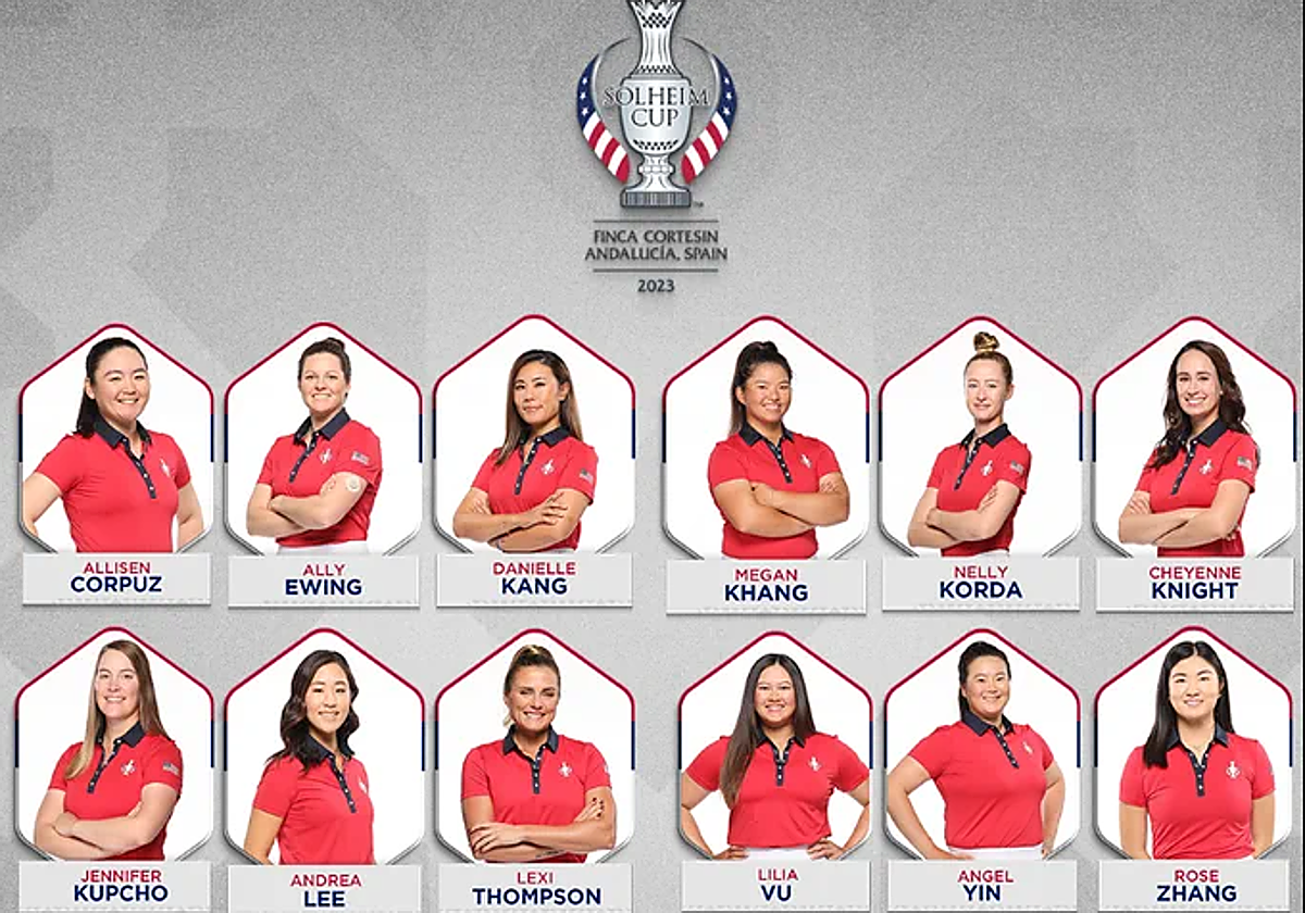 Definido el equipo estadounidense que se medirá a Europa en la Solheim Cup
