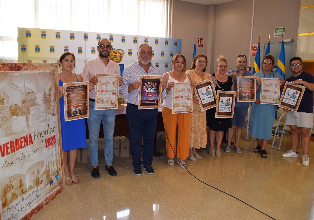 Presentación de la verbena popular de los 60 de Alhaurín de la Torre.