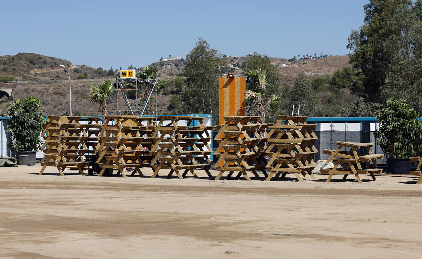 Los preparativos del Cala Mijas 2023
