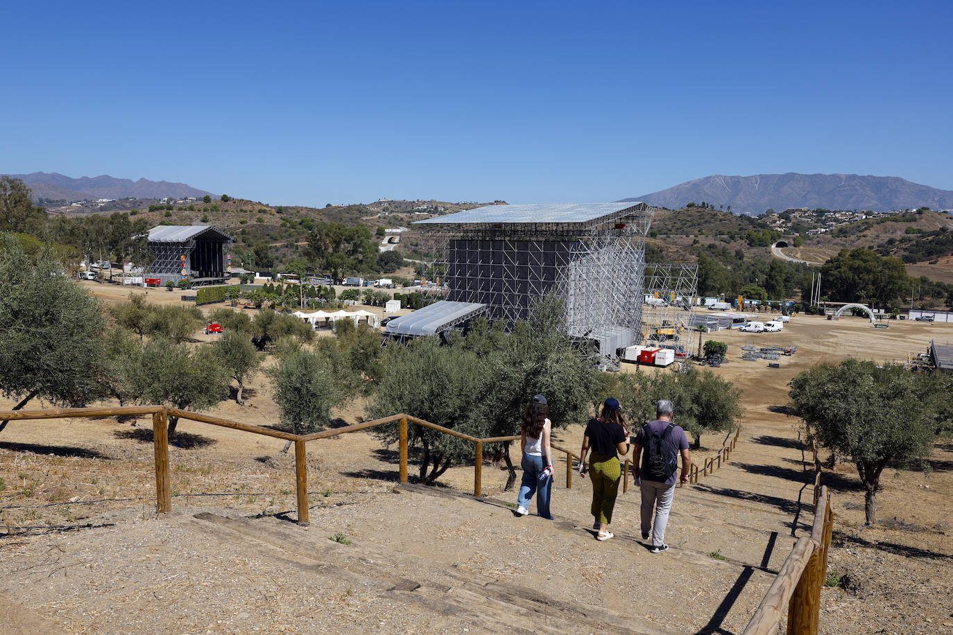 Los preparativos del Cala Mijas 2023