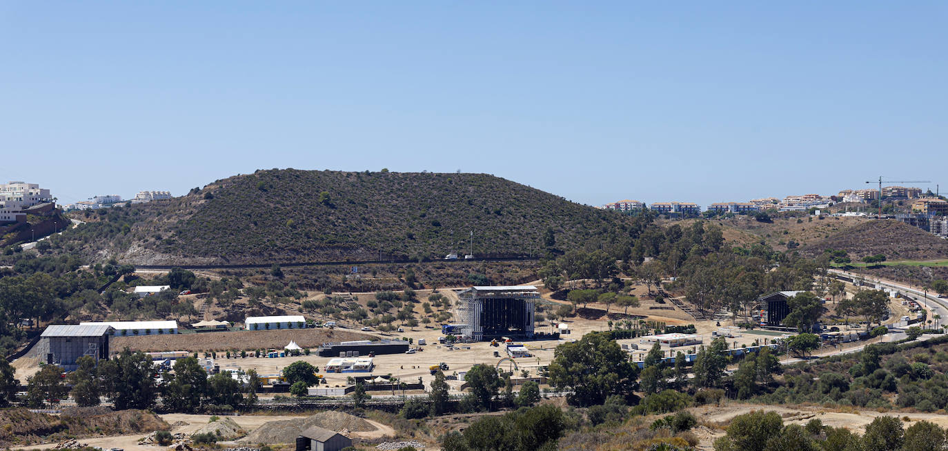 Los preparativos del Cala Mijas 2023