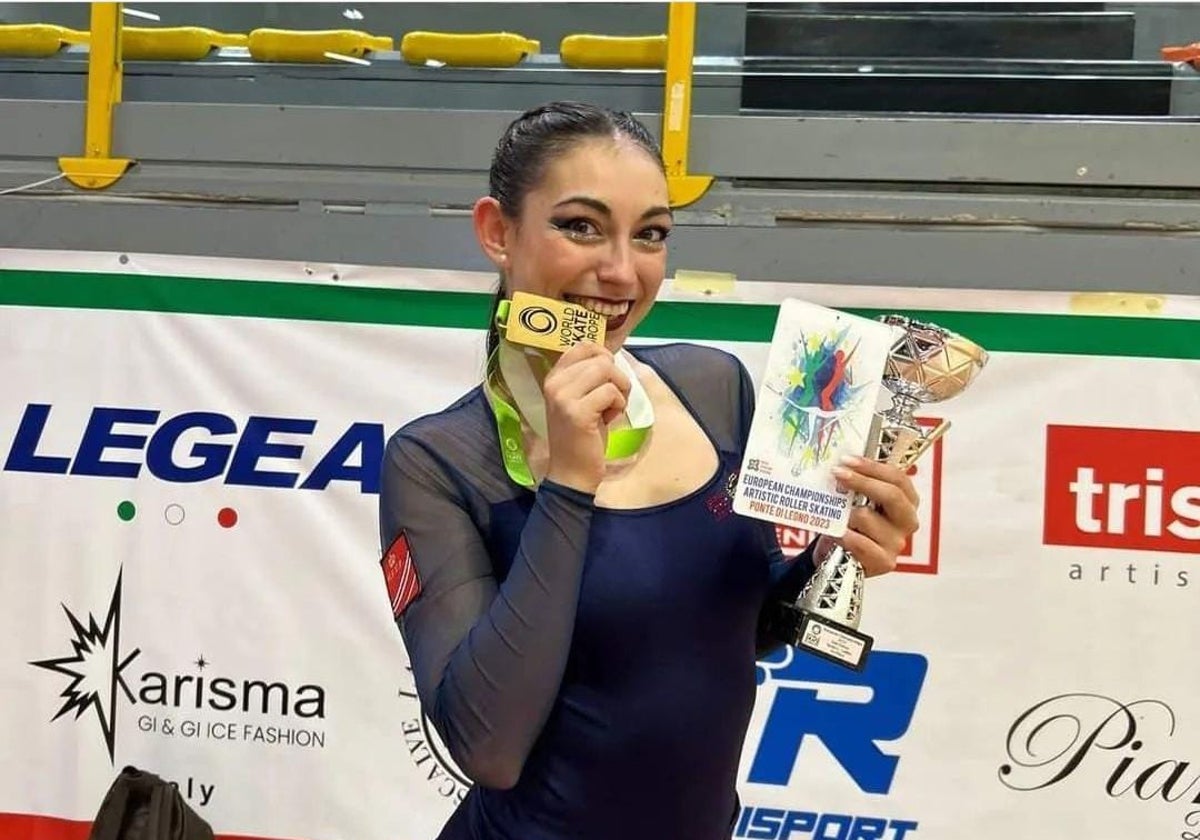 Natalia Baldizzone, pentacampeona de Europa