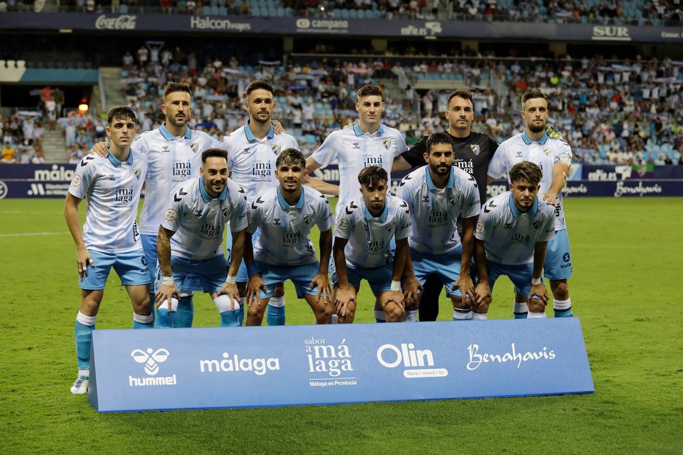 El Málaga- Atlético de Madrid B, en imágenes