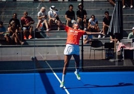 Jornada aciaga para los jugadores malagueños en el Premier Padel de París