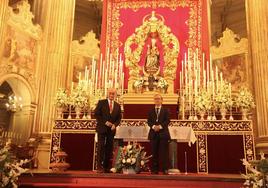 La ofrenda floral a la Virgen de la Victoria en Málaga en imágenes