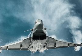 Imagen del Eurofighter del Ejército del Aire.