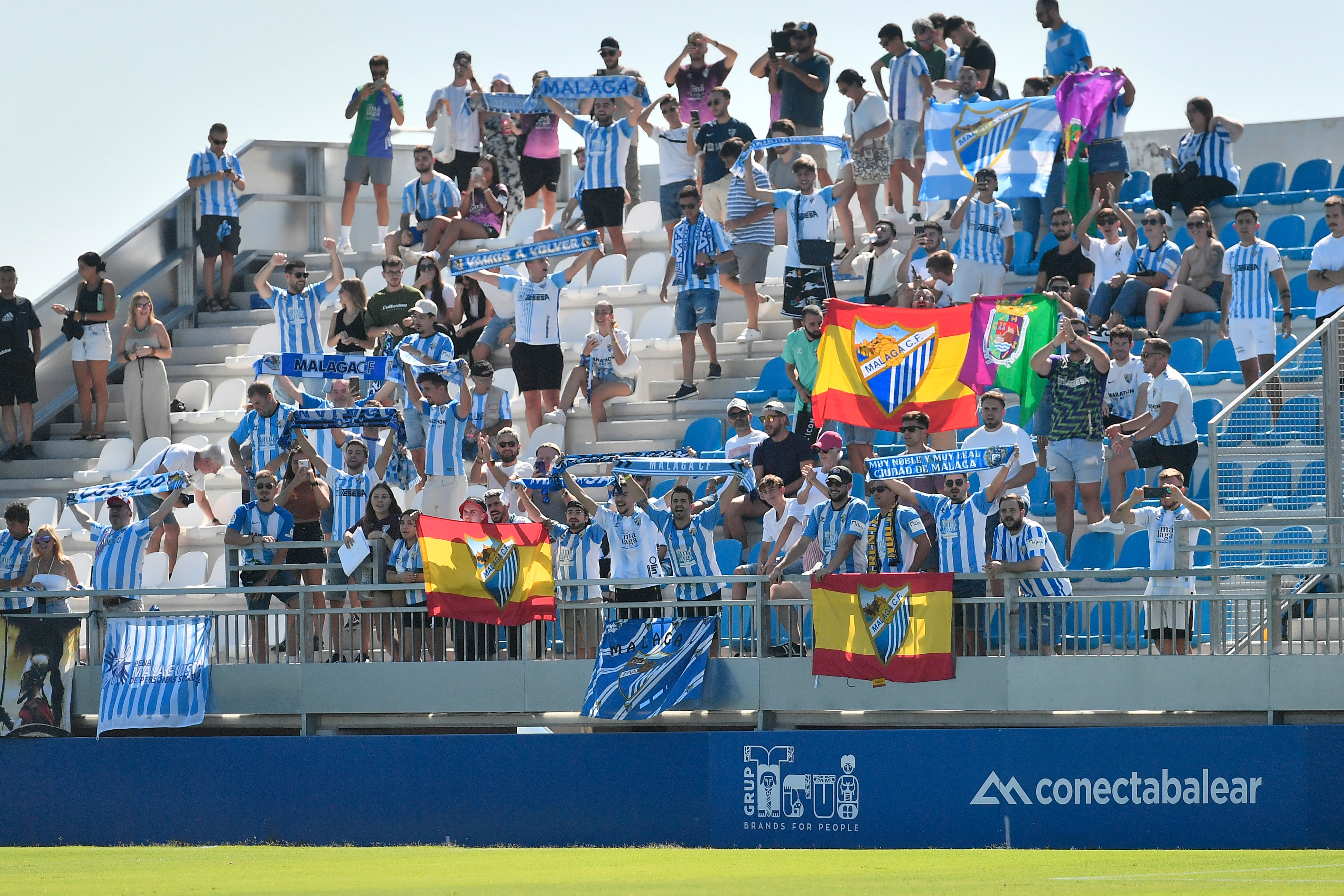 Las mejores imágenes del Atlético Baleares - Málaga