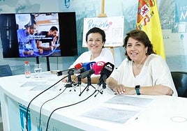 Lucía Romero y Laura de Arce.