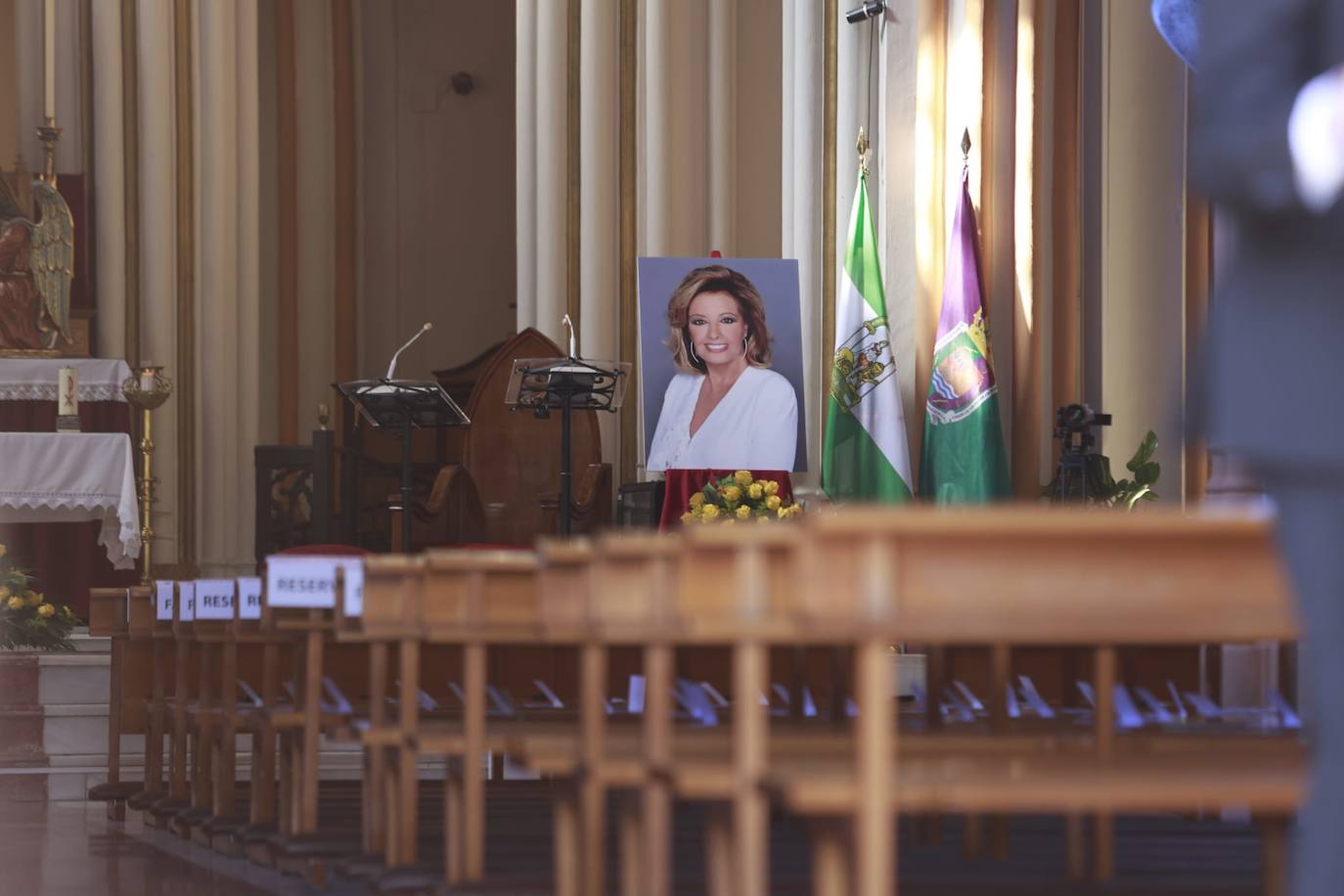 Funeral por María Teresa Campos en Málaga