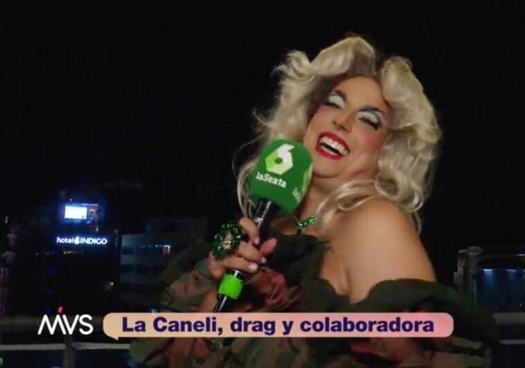 La Caneli, la drag colaboradora de La Sexta: «Las travestis estamos volviendo a conquistar la tele después de 20 años»