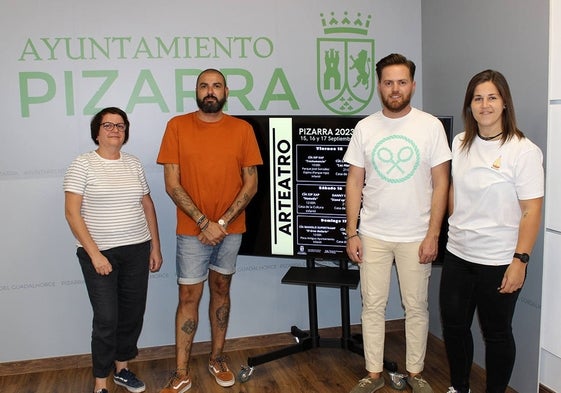 Presentación de la programación del festival 'Arteatro' en Pizarra.