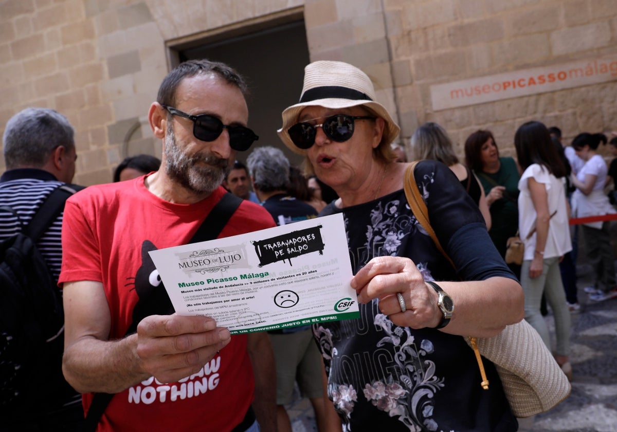 Los trabajadores del Museo Picasso Málaga desconvocan la huelga y siguen las negociaciones