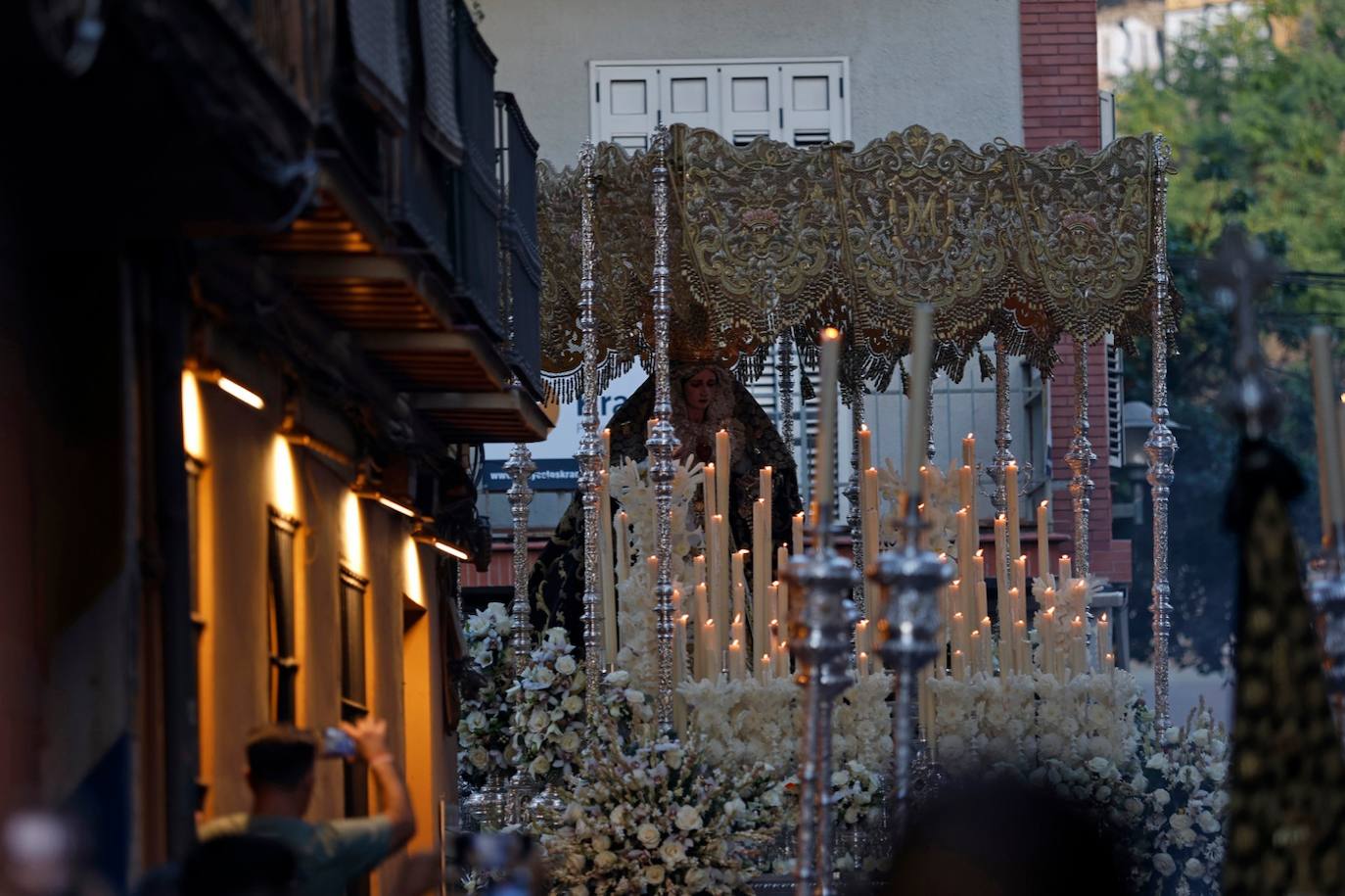 Procesión extraordinaria de la Virgen de la Caridad de Málaga