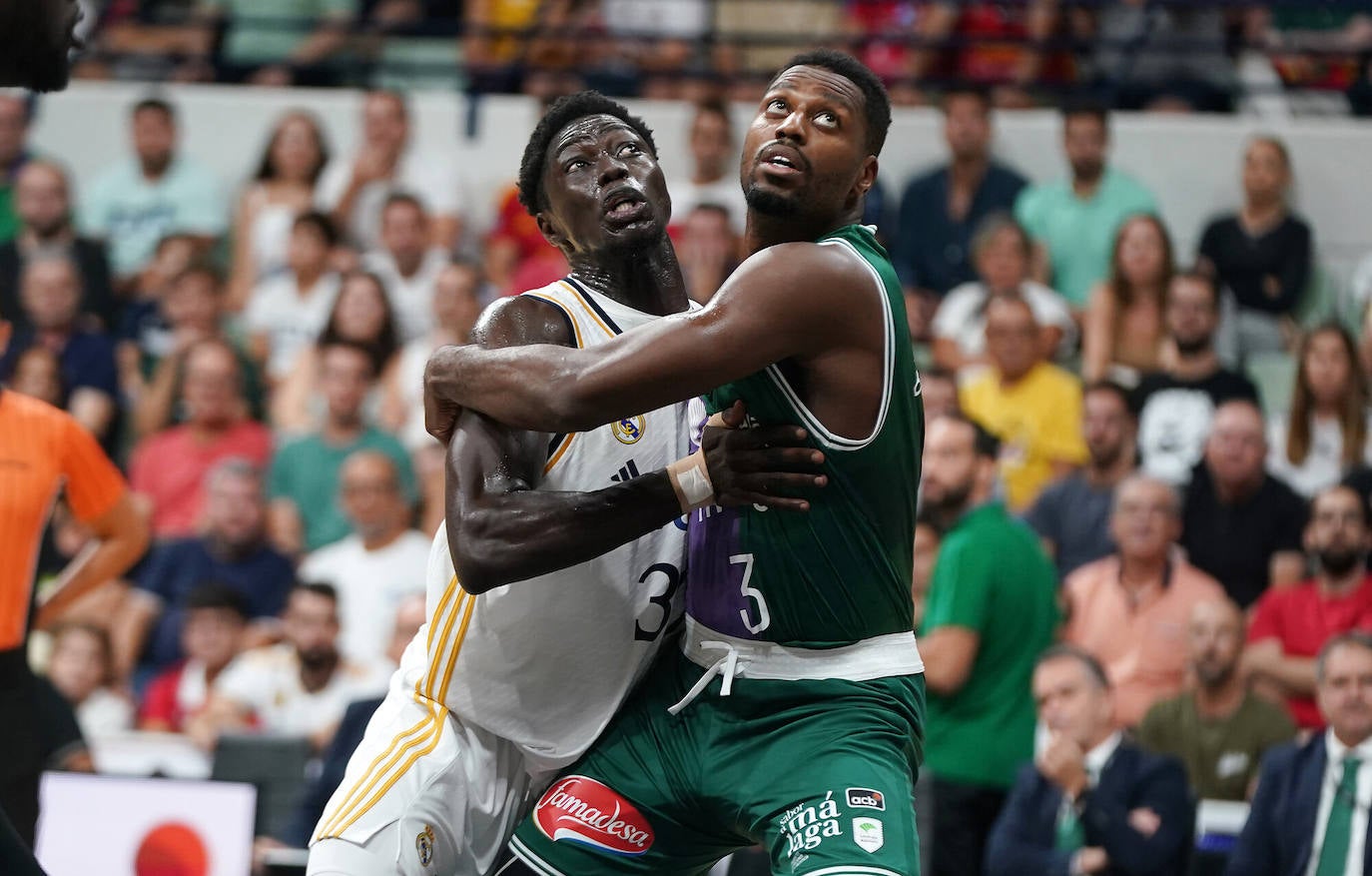 Final de la Supercopa Endesa: el Unicaja-Real Madrid, en imágenes
