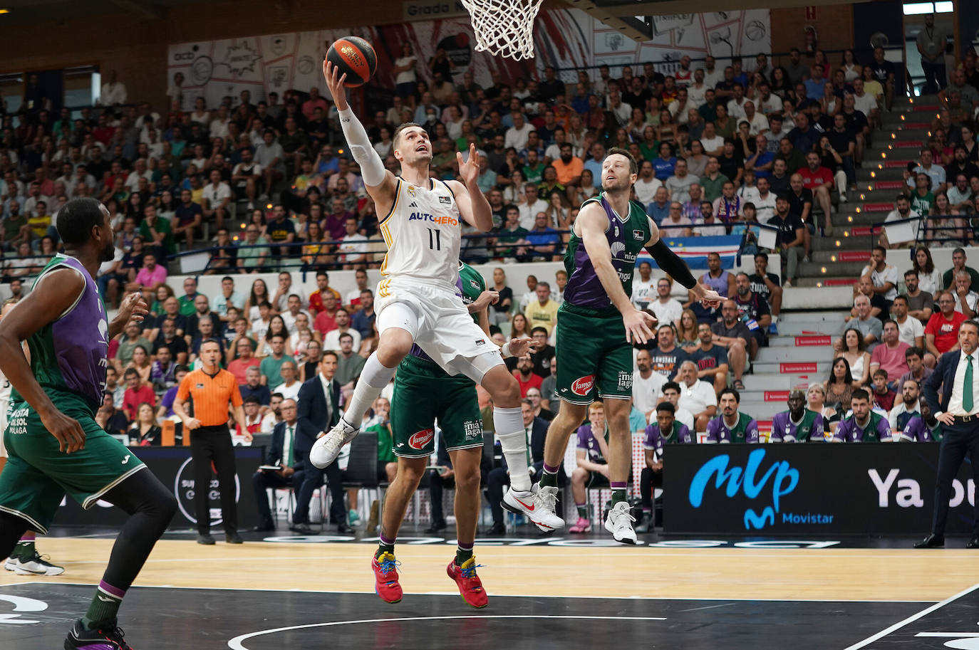 Final de la Supercopa Endesa: el Unicaja-Real Madrid, en imágenes