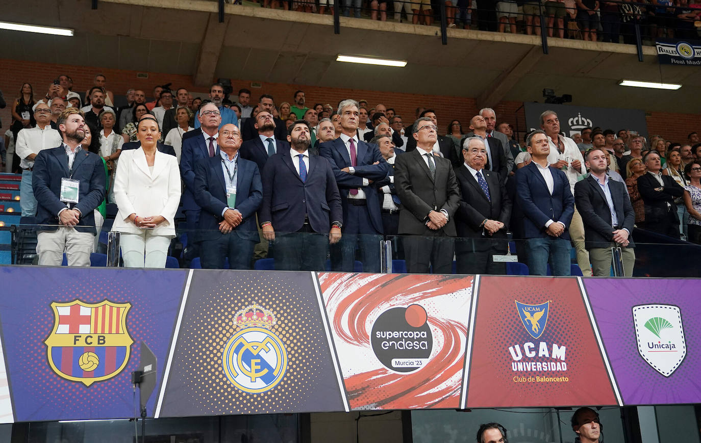 Final de la Supercopa Endesa: el Unicaja-Real Madrid, en imágenes