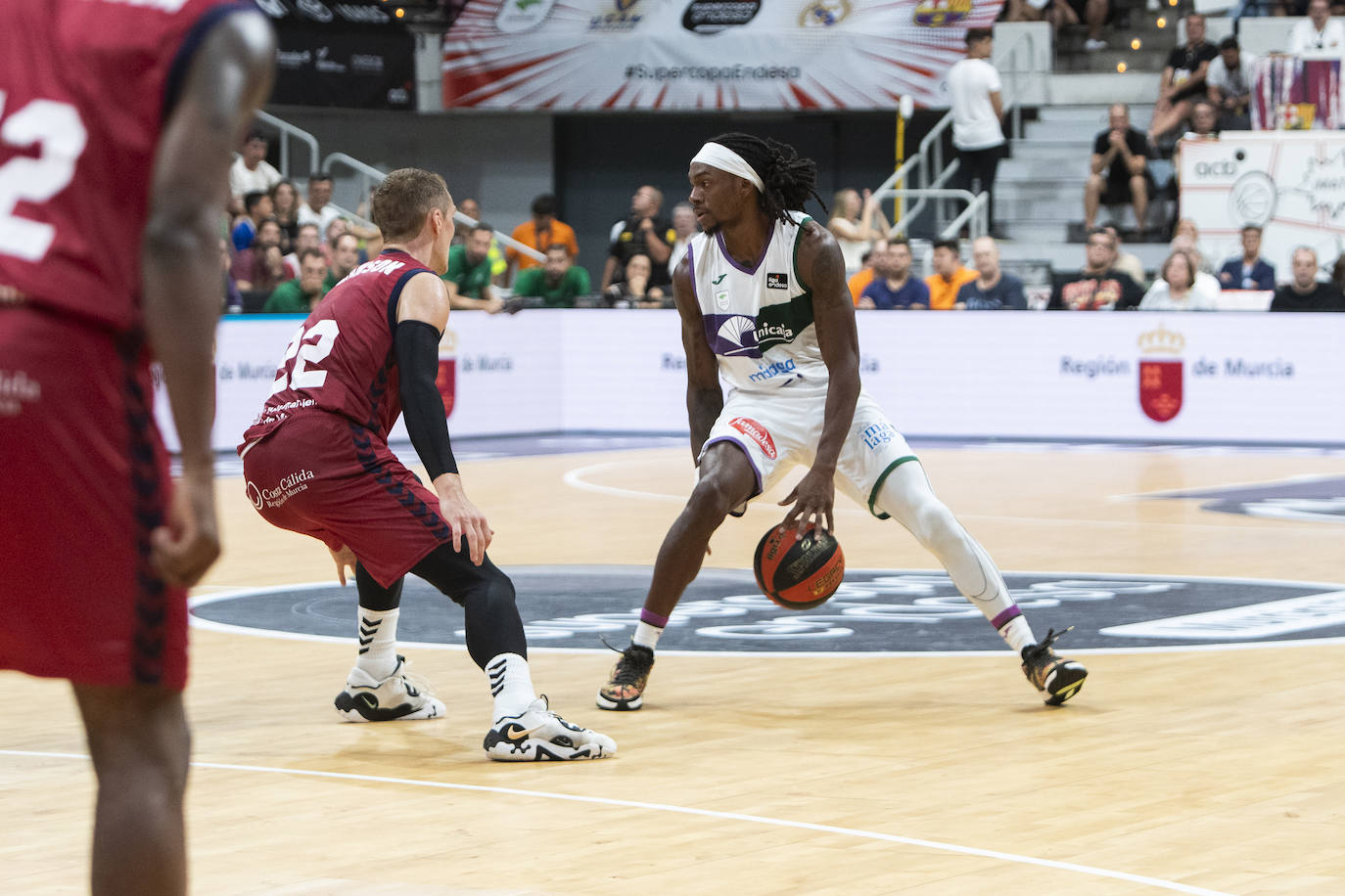 Las mejores imágenes del partido del Unicaja frente al UCAM