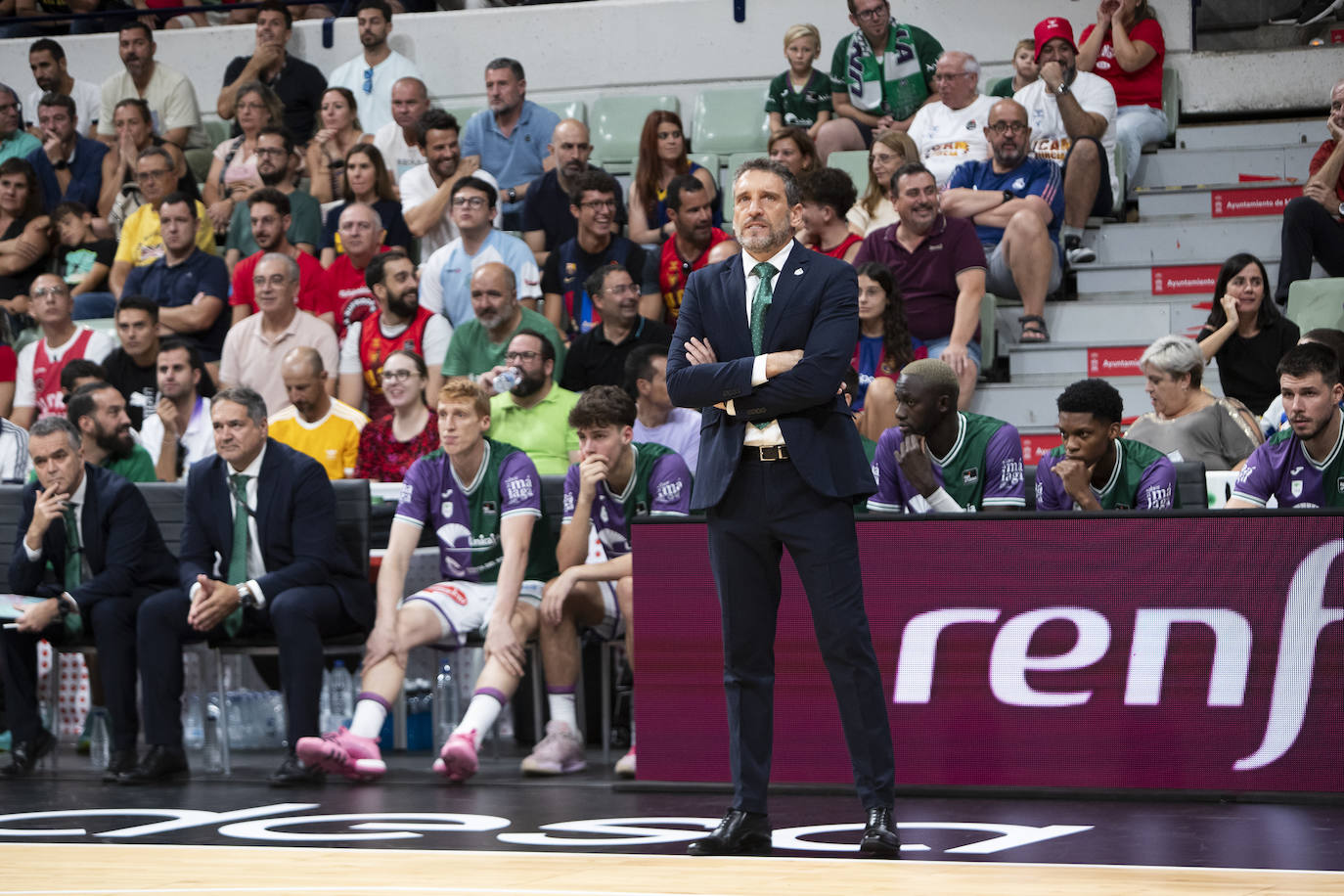 Las mejores imágenes del partido del Unicaja frente al UCAM