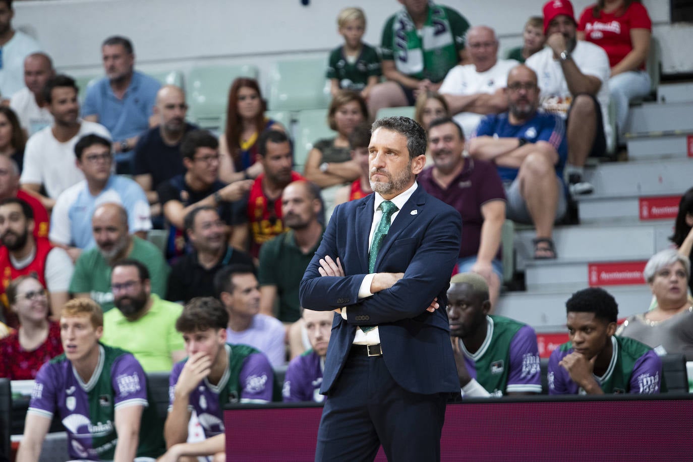 Las mejores imágenes del partido del Unicaja frente al UCAM