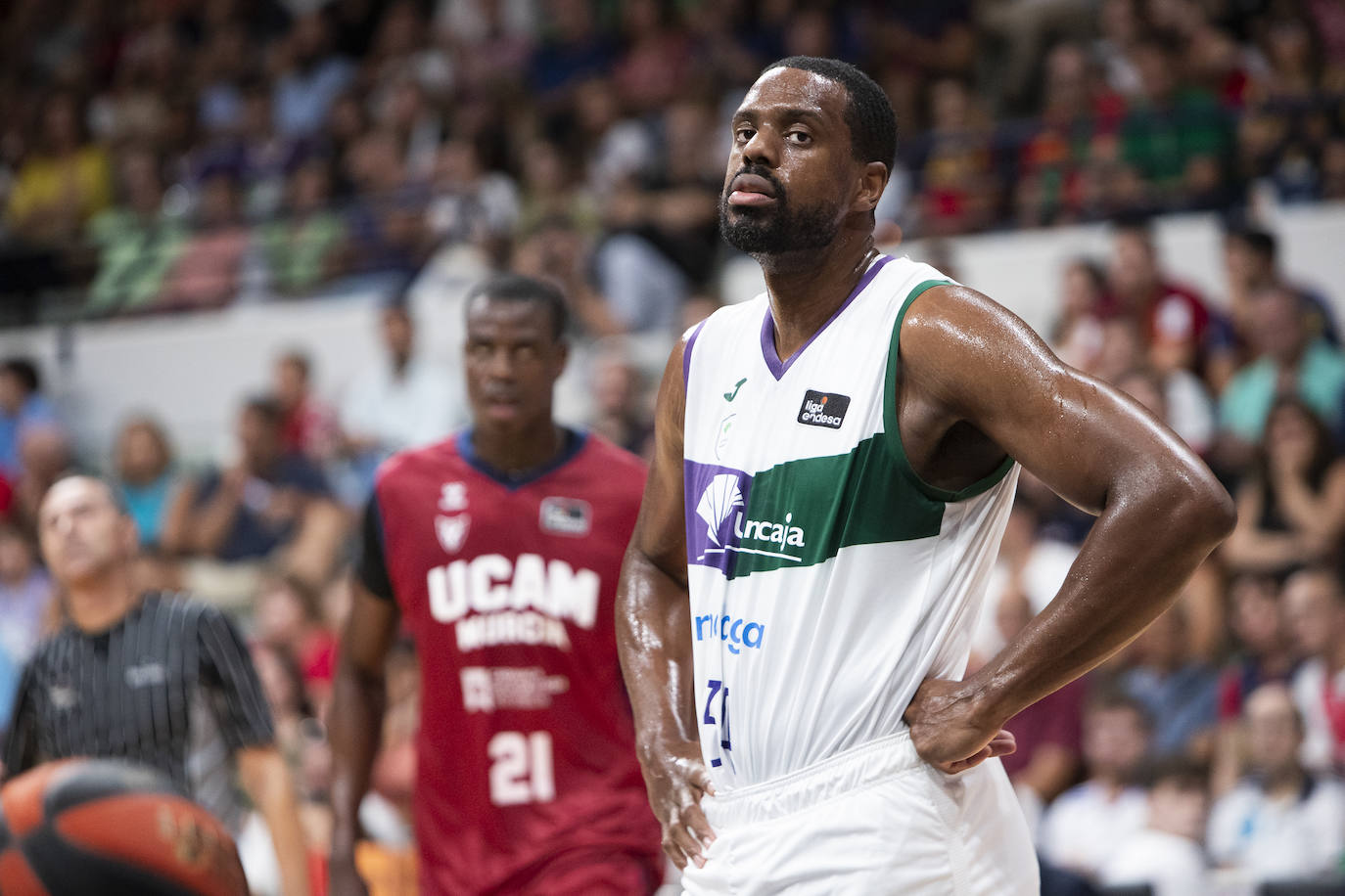 Las mejores imágenes del partido del Unicaja frente al UCAM