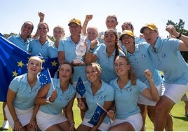 Europa se impone a Estados Unidos y se corona en la PING Junior Solheim Cup