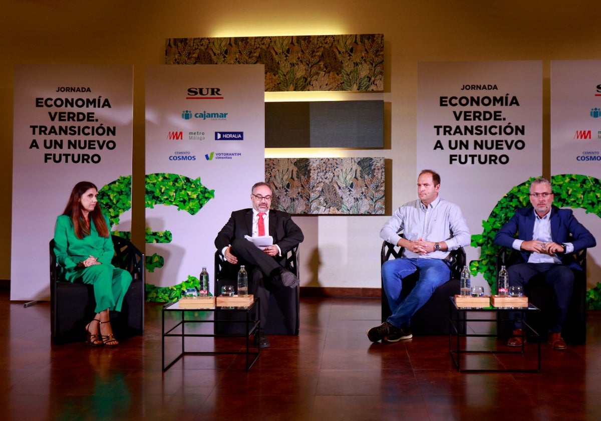 Elena Moreno, Ignacio Lillo, José Luis Racero y Gonzalo Jiménez.