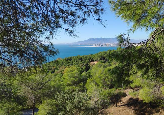 Vista al Mediterráneo desde El Morlaco.