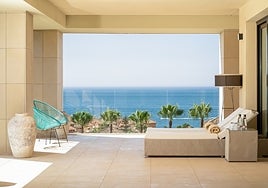 Una de las habitaciones del hotel boutique de Don Carlos.