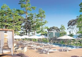 Vista del complejo de Marbella en el que se llevará a cabo la selección.