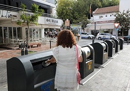 Aumenta el reciclaje de envases y papel en Marbella durante el verano