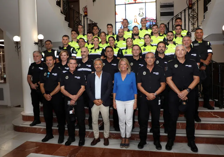 La Policía Local de Marbella incorpora a 23 nuevos agentes en prácticas a su plantilla