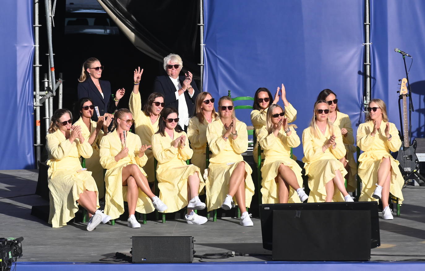 La inauguración de la Solheim Cup en Marbella, en imágenes