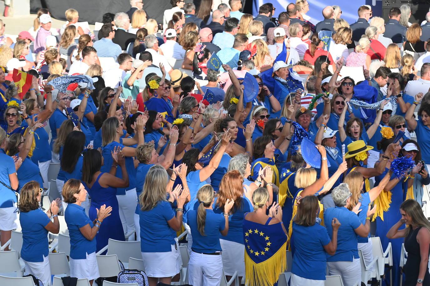 La inauguración de la Solheim Cup en Marbella, en imágenes