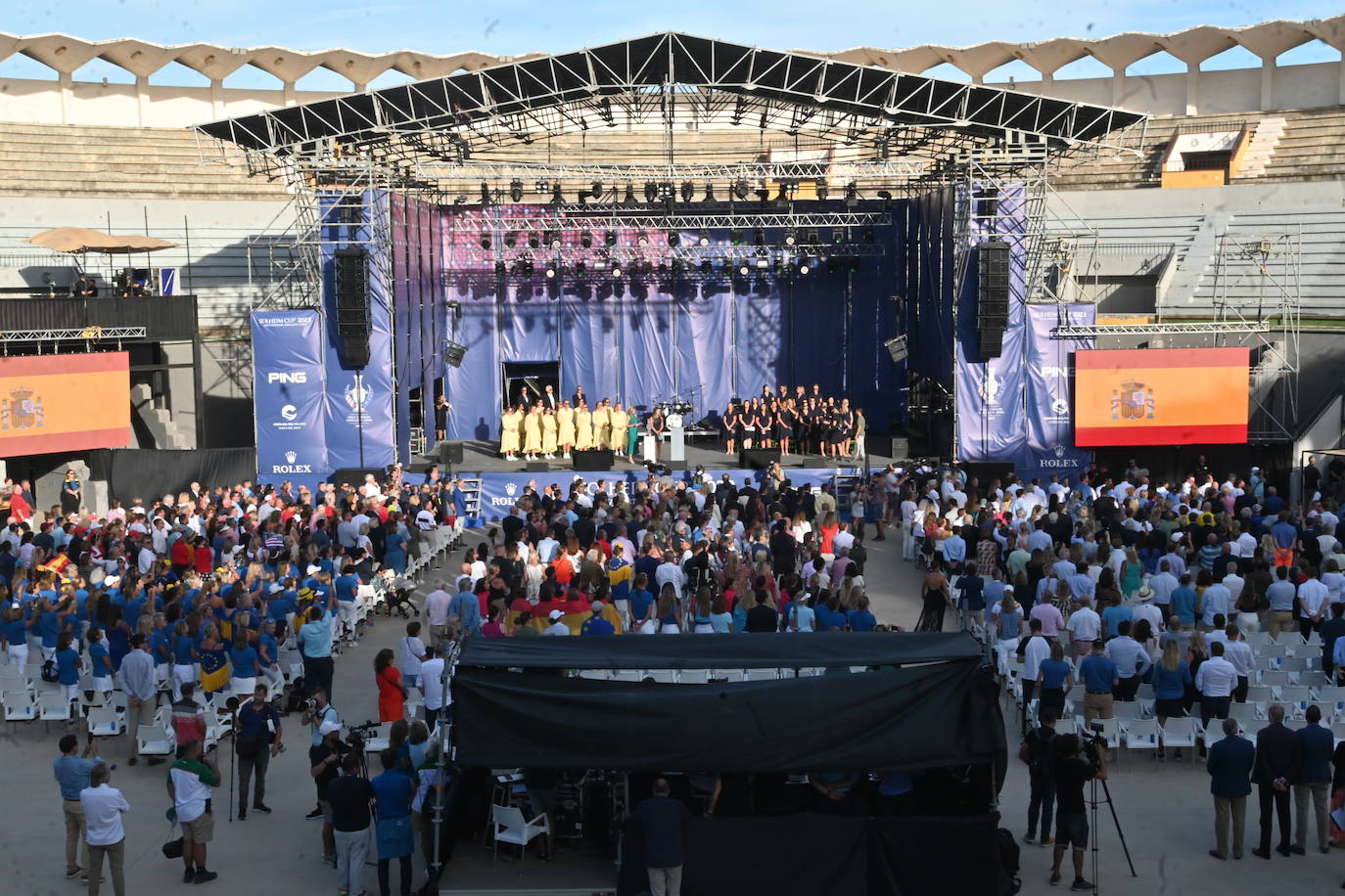 La inauguración de la Solheim Cup en Marbella, en imágenes