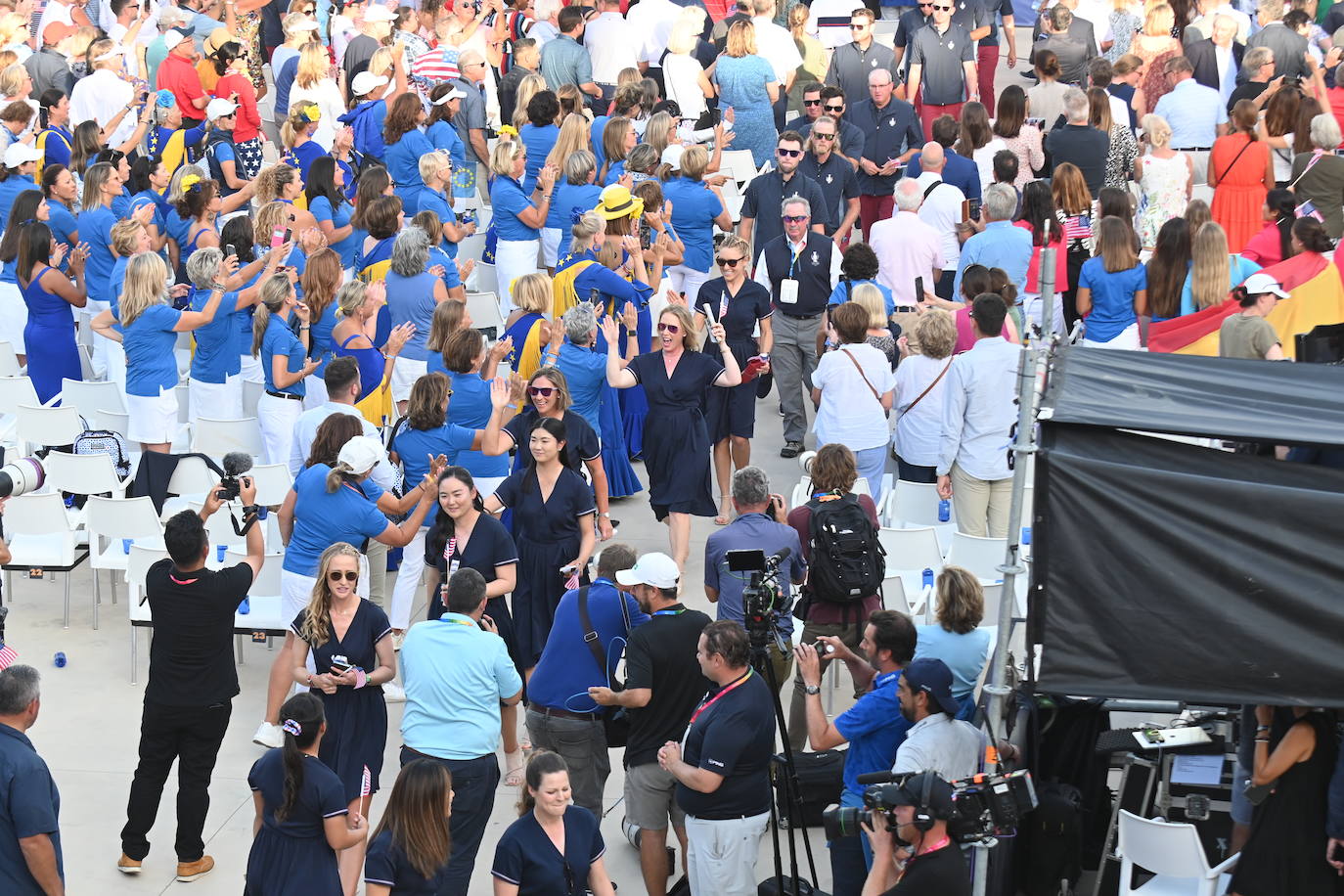 La inauguración de la Solheim Cup en Marbella, en imágenes