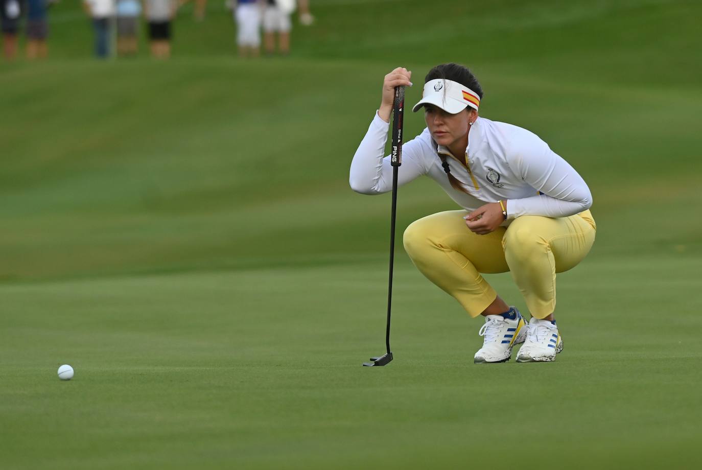 Primera jornada de la Solheim Cup de golf en Casares