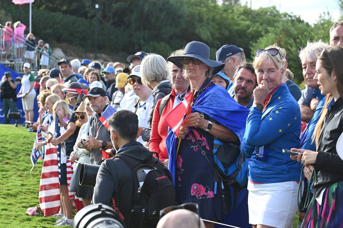 Primera jornada de la Solheim Cup de golf en Casares