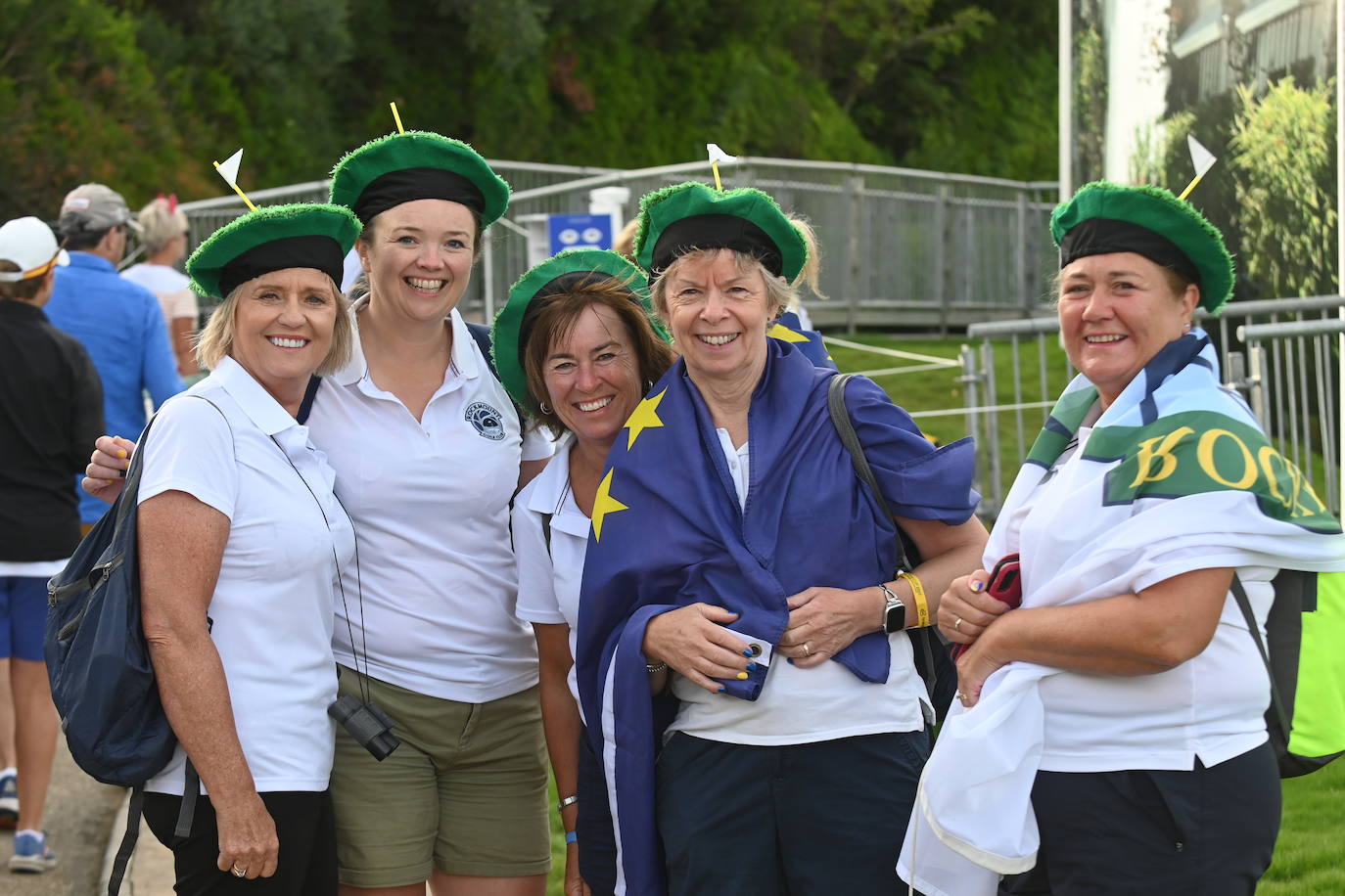 Primera jornada de la Solheim Cup de golf en Casares