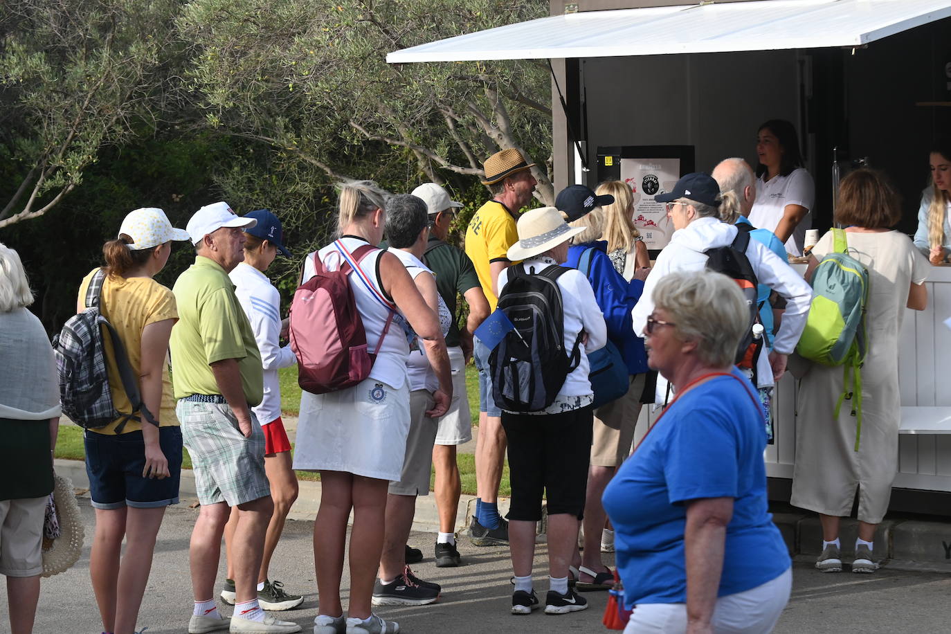 Primera jornada de la Solheim Cup de golf en Casares