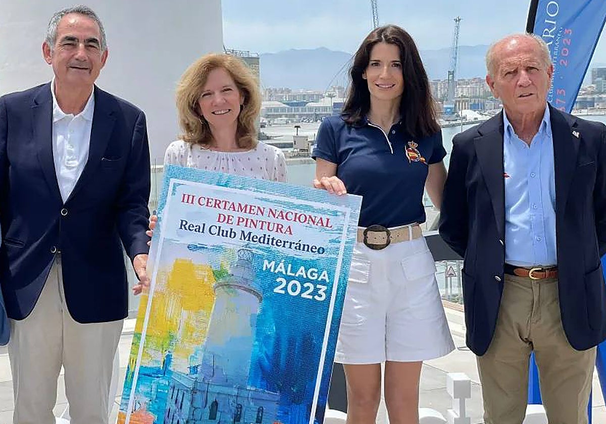 Alfredo Viñas, Valle Rivilla (ganadora de la segunda edición), Sol Sánchez y Eduardo Cestino.