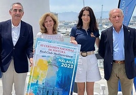 Alfredo Viñas, Valle Rivilla (ganadora de la segunda edición), Sol Sánchez y Eduardo Cestino.