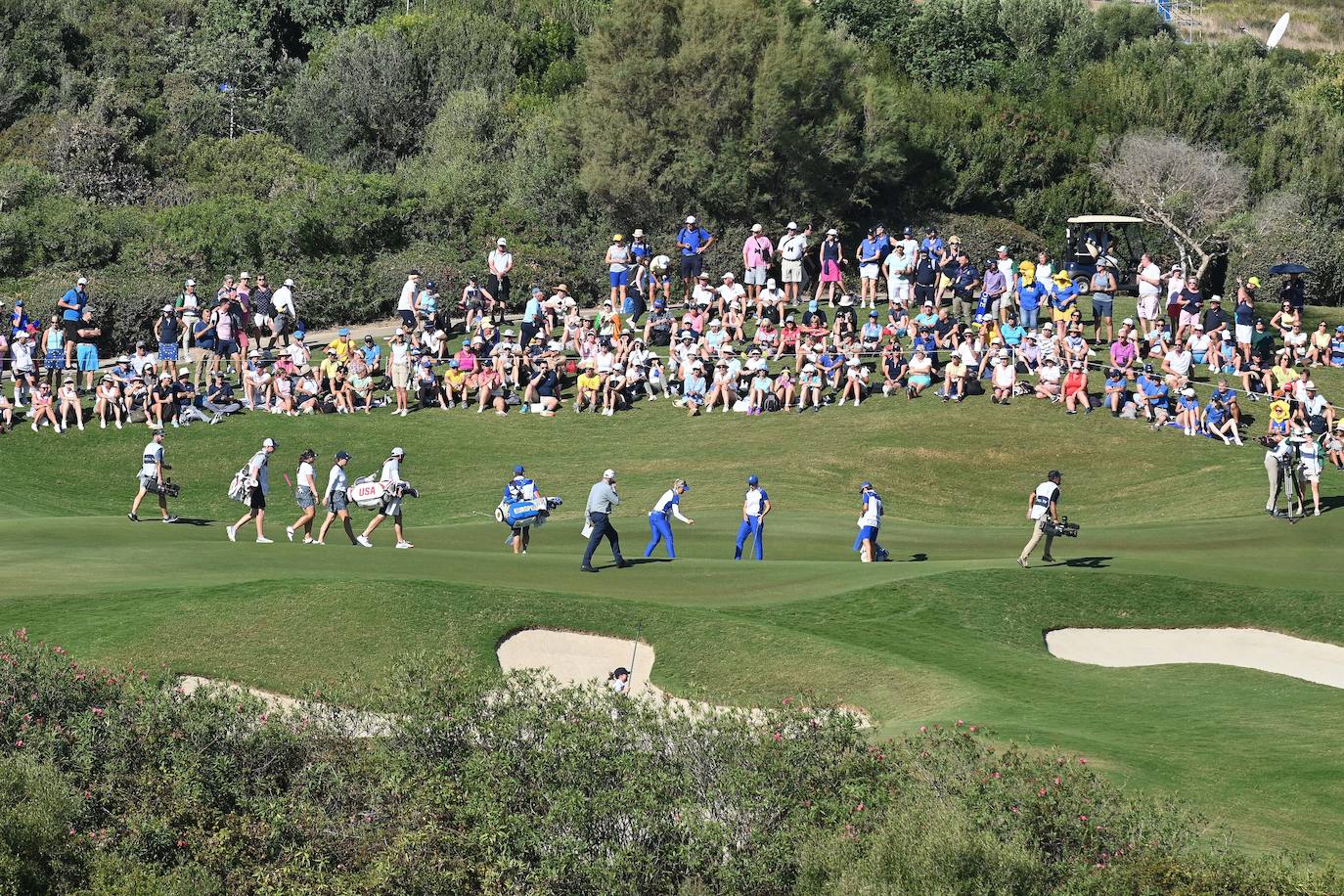 Solheim Cup en Málaga: las mejores imágenes de la segunda jornada