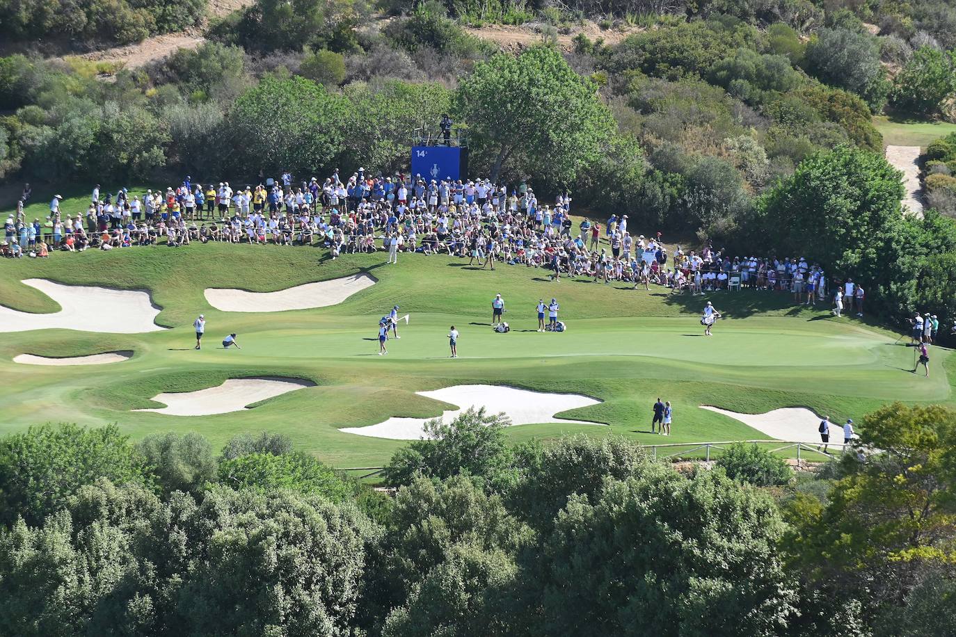 Solheim Cup en Málaga: las mejores imágenes de la segunda jornada