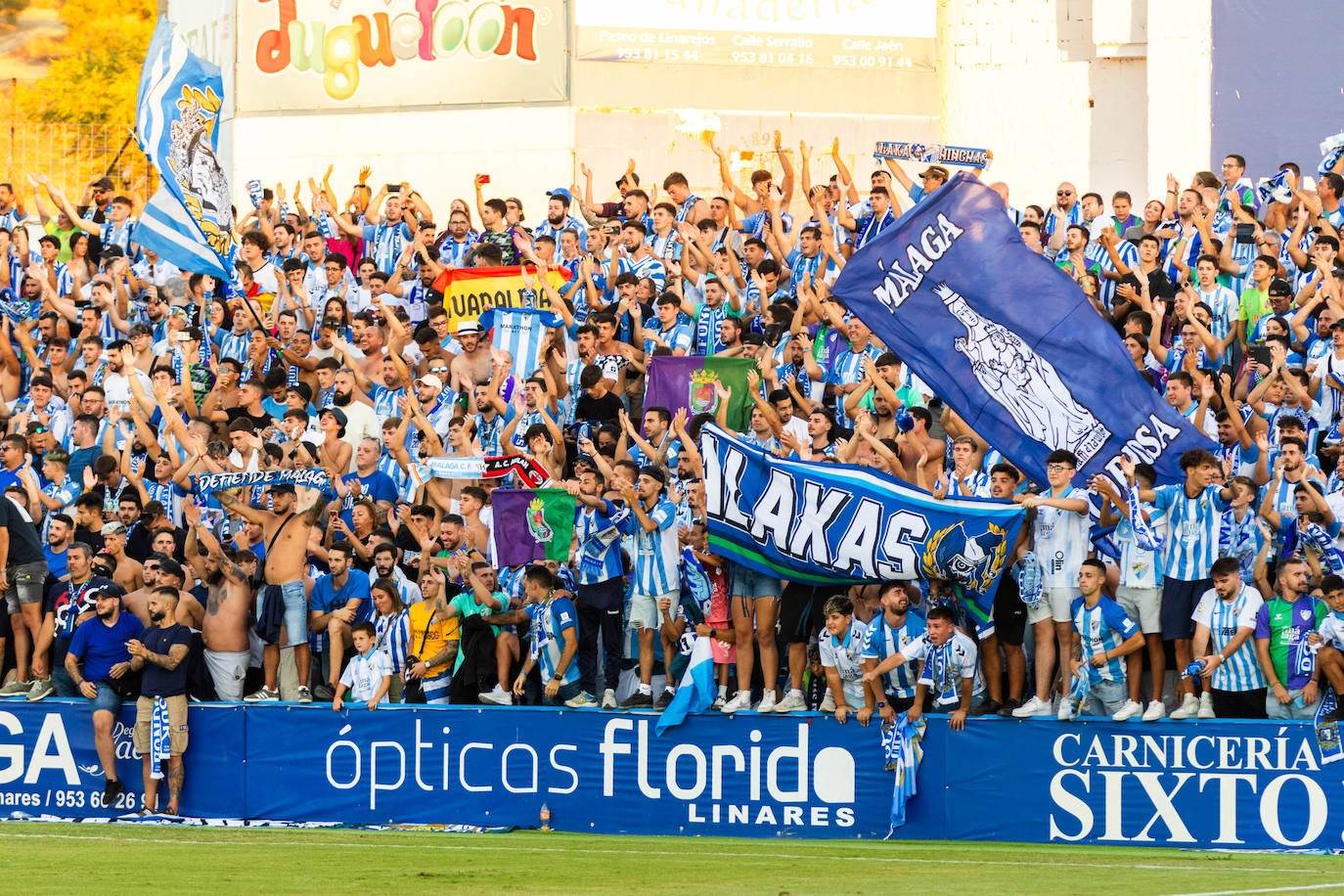 El Linares-Málaga, en imágenes