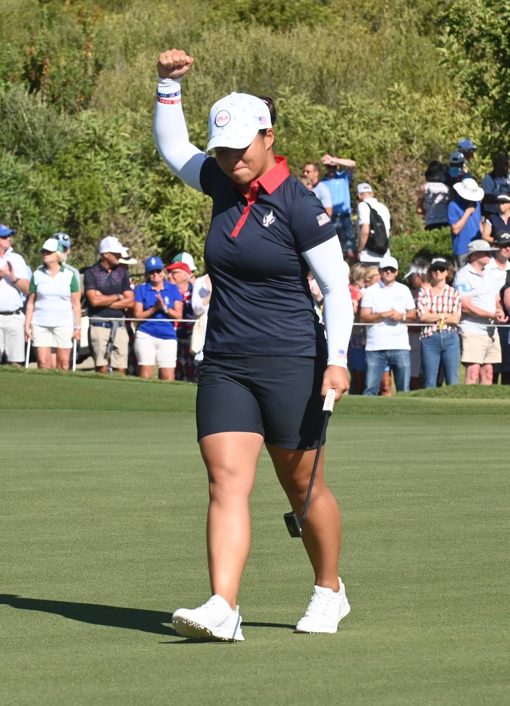 Las mejores imágenes del final de la Solheim Cup en Málaga