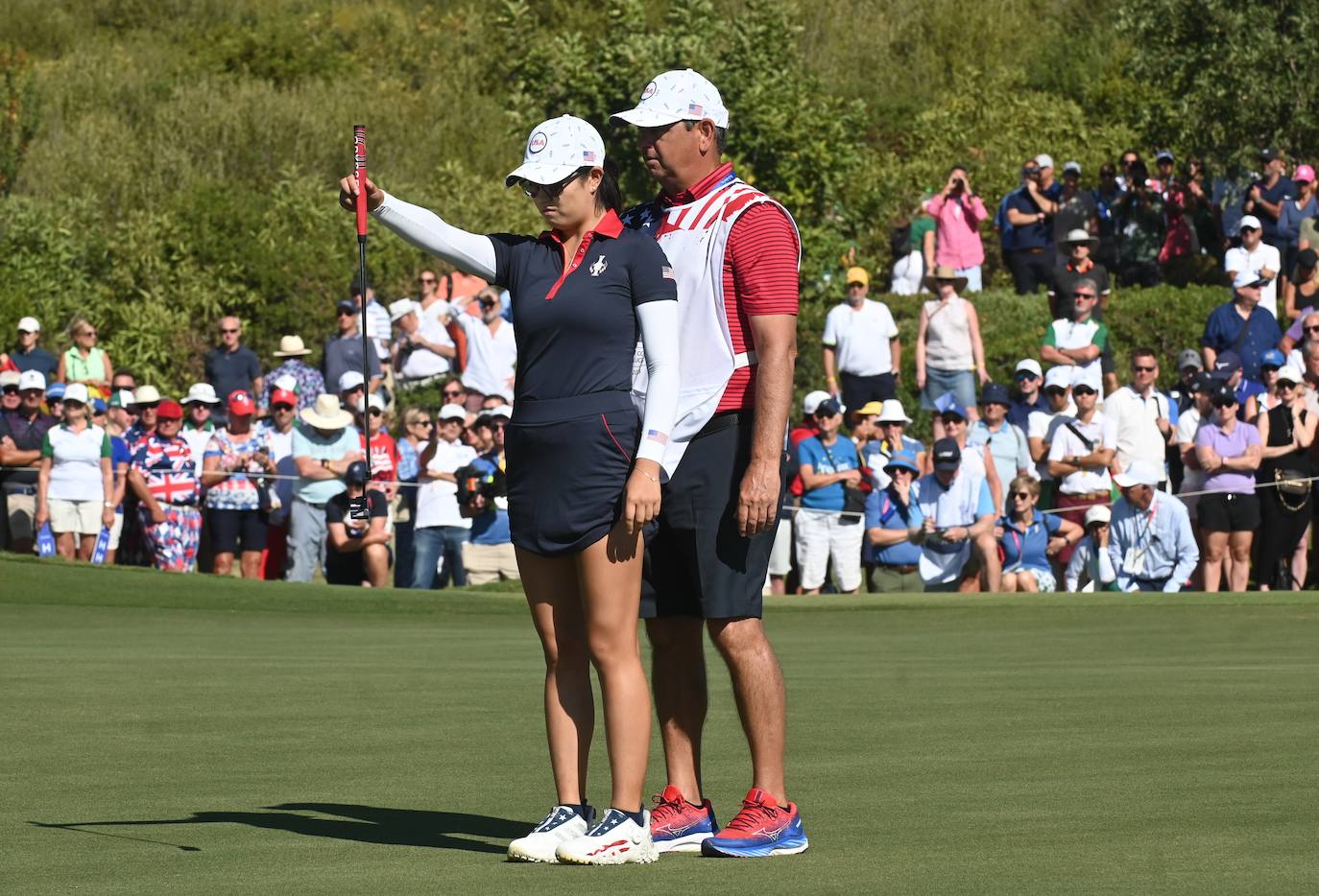 Las mejores imágenes del final de la Solheim Cup en Málaga