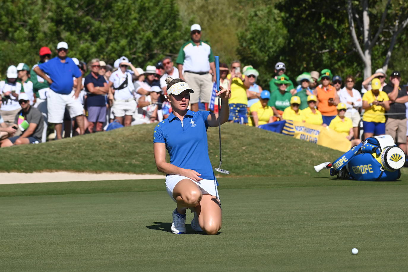 Las mejores imágenes del final de la Solheim Cup en Málaga