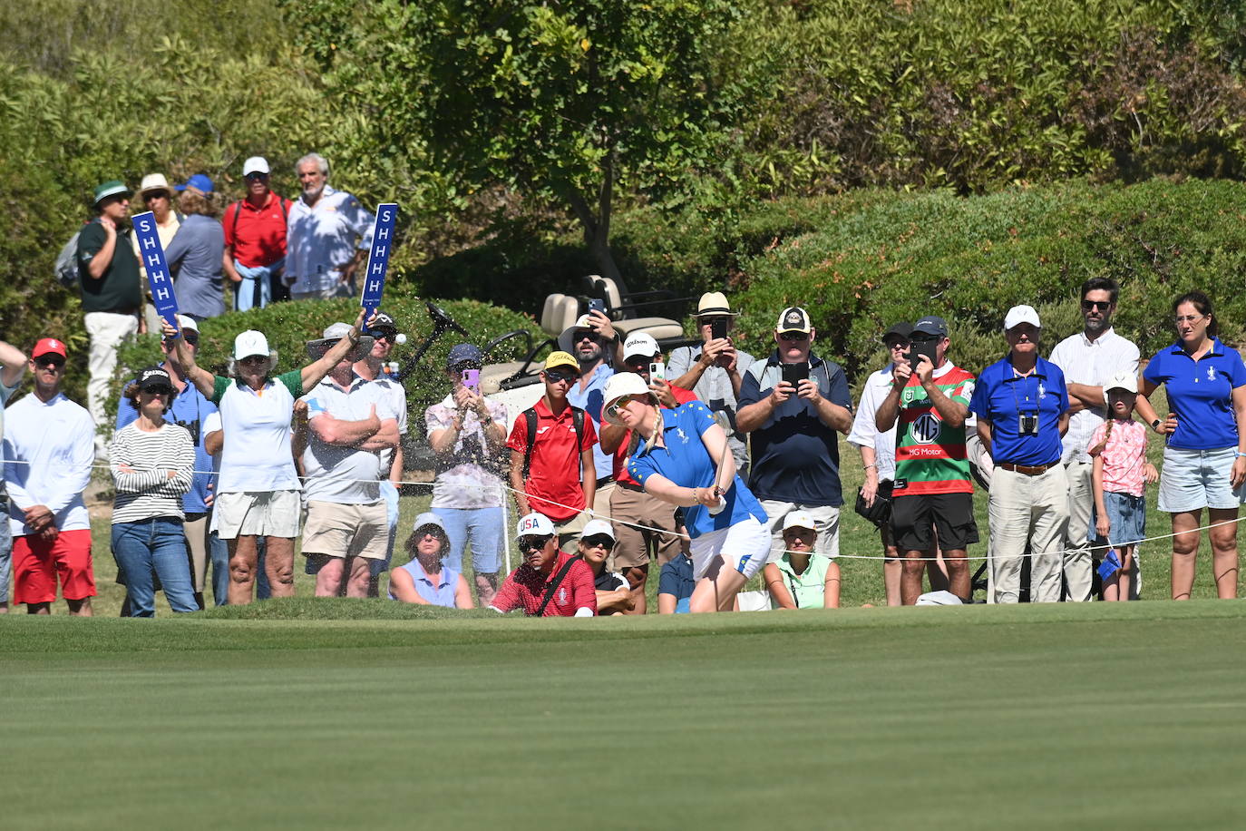 Las mejores imágenes del final de la Solheim Cup en Málaga